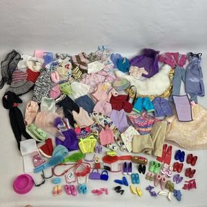 Large Lot 90s Y2K My Scene Barbie Clothes Shoes Accessories Ken Skipper